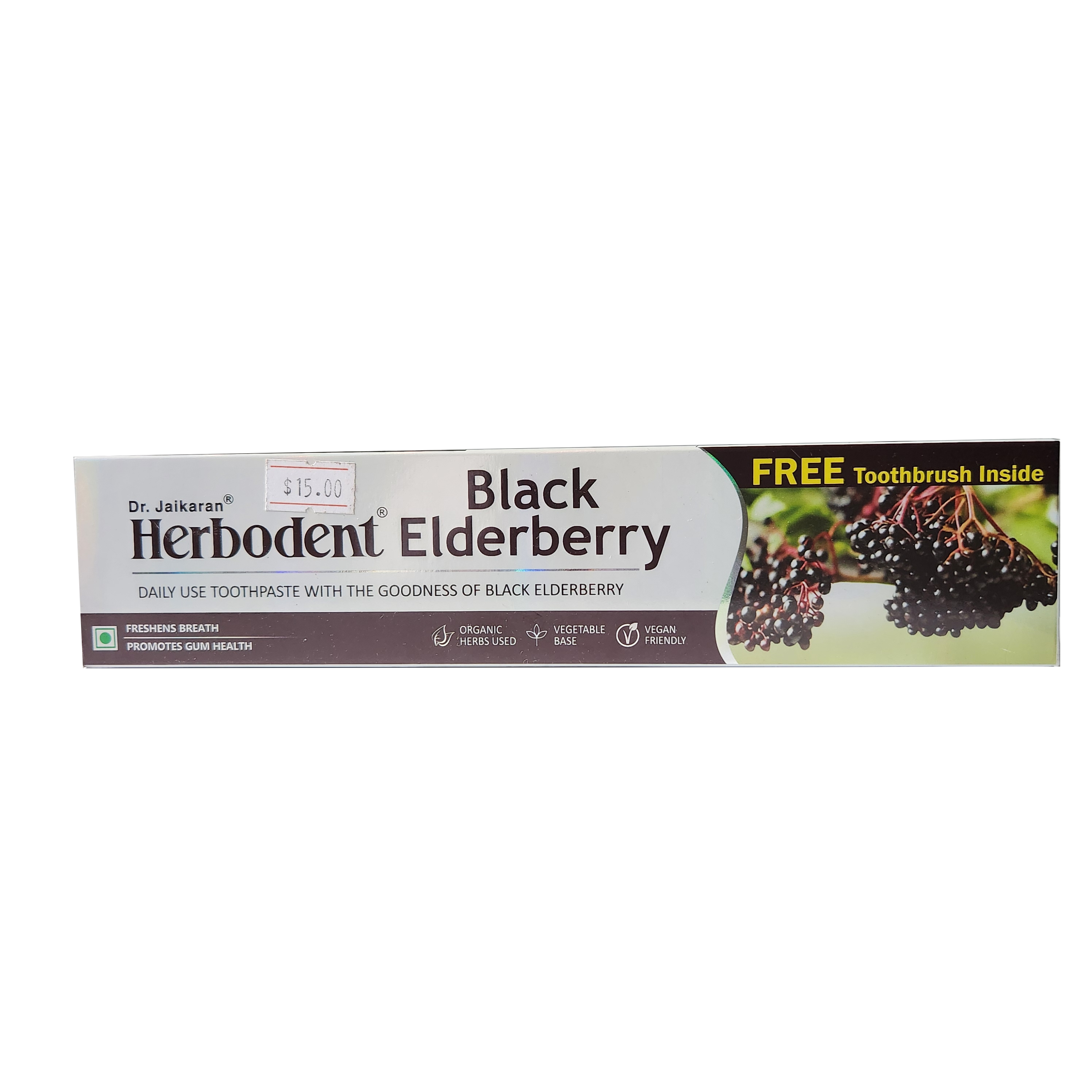 Herbodent: Black Elderberry Toothpaste