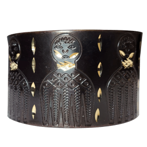 Brown Metal Cuff