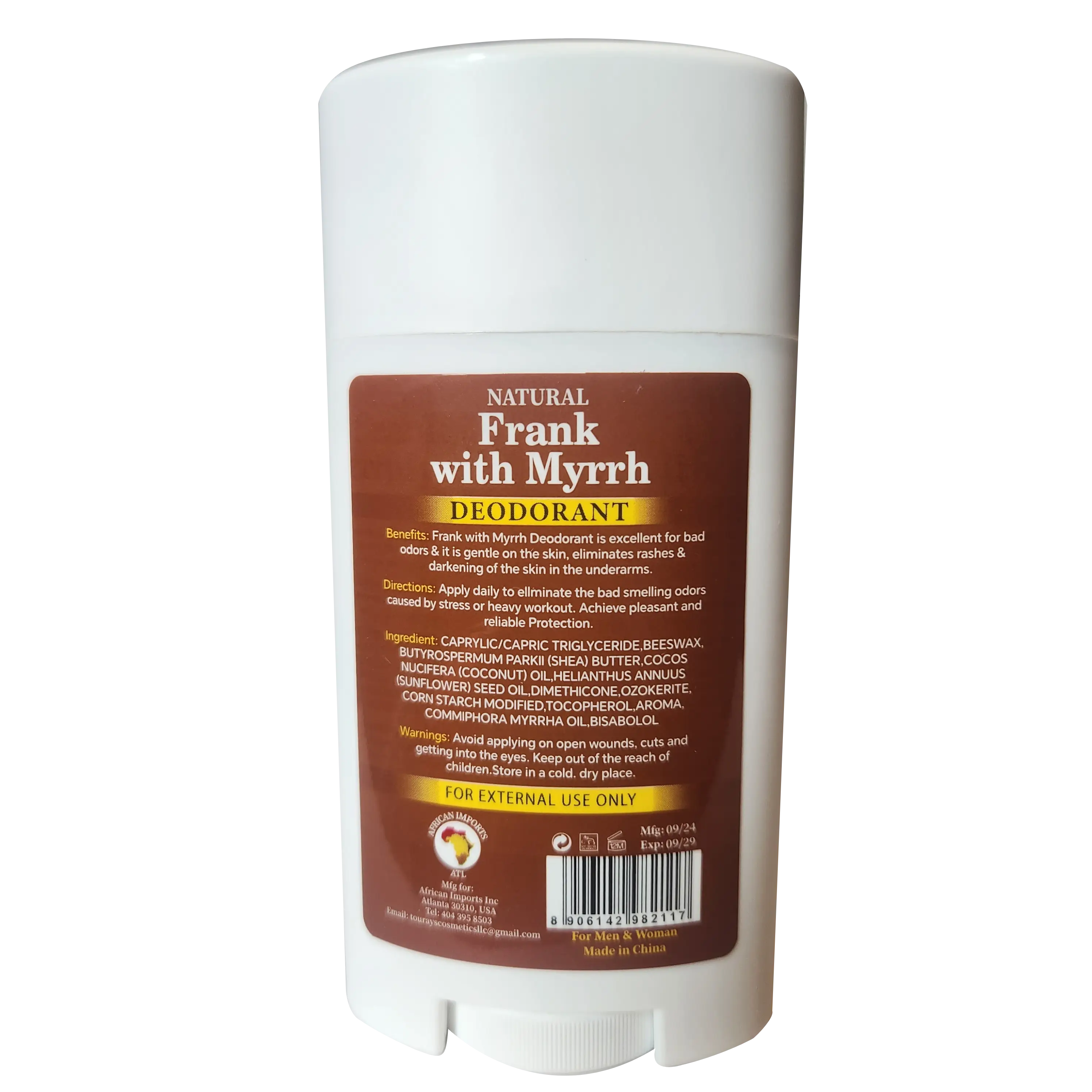 Frank with Myrrh Deodorant - Image 2